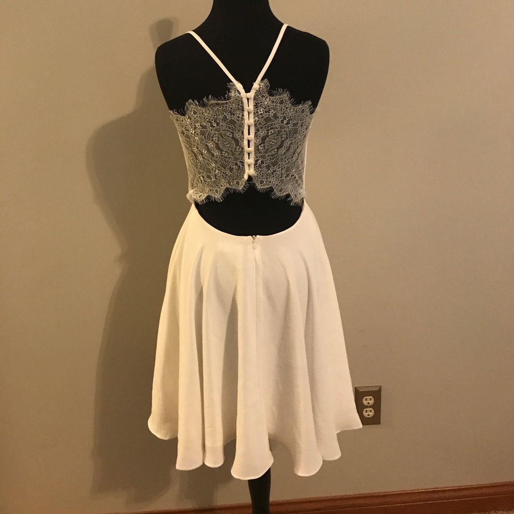 White summer dress
